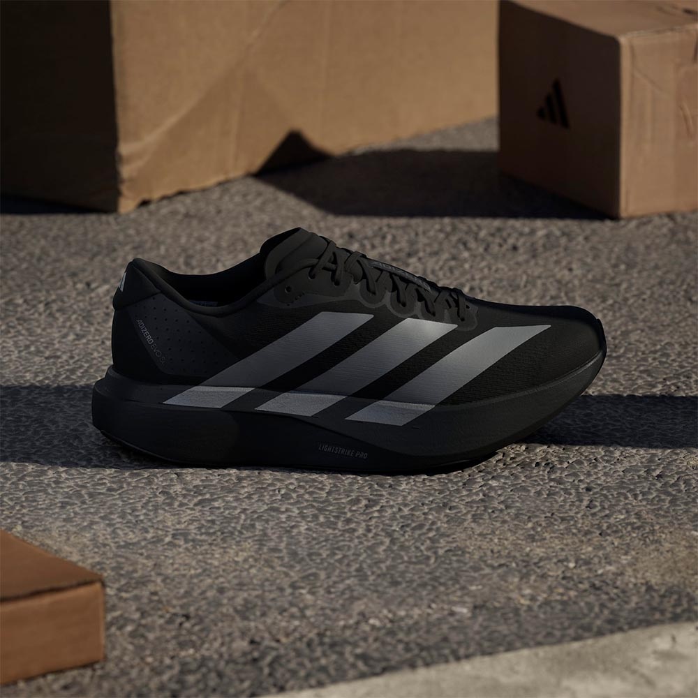 Adidas Adizero Evo SL Joggesko Herre Sort/Sølv