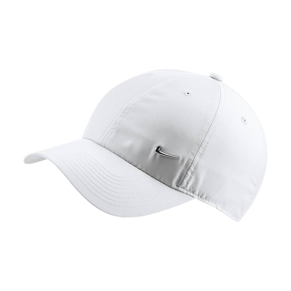 Nike NSW H86 Metal Swoosh Caps Hvit