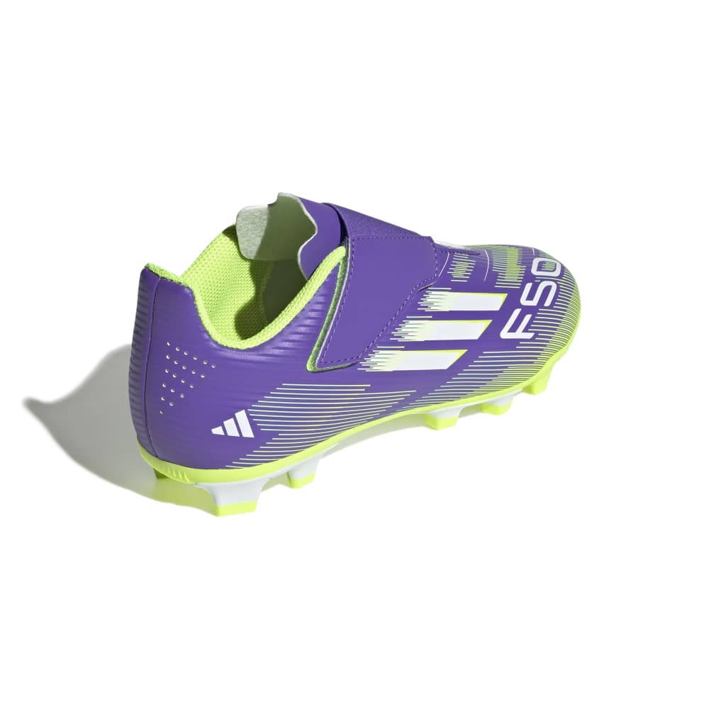Adidas F50 Club FG/MG Laceless Fotballsko Barn Radiant Blaze