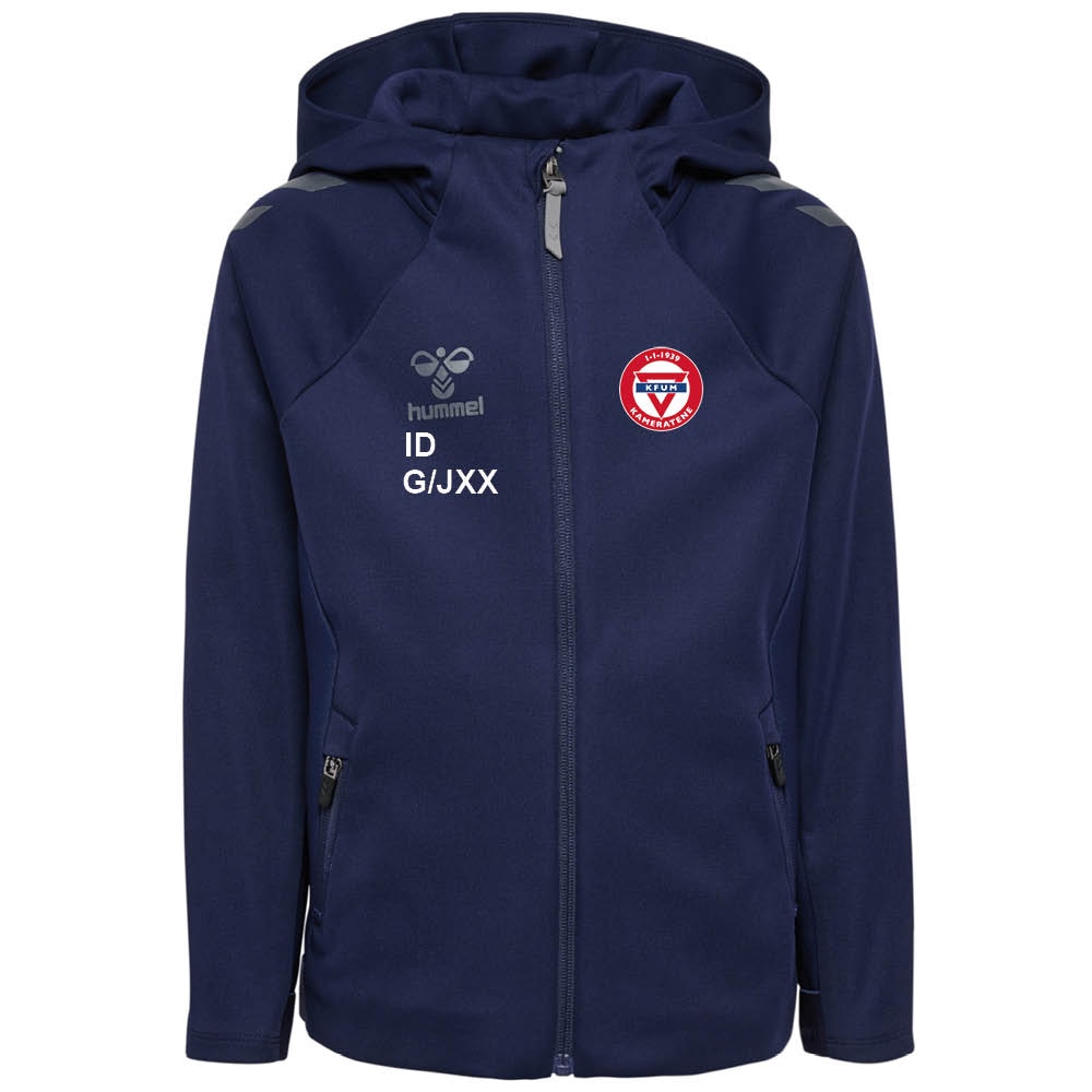 Hummel KFUM Full-Zip Jakke Barn Marine