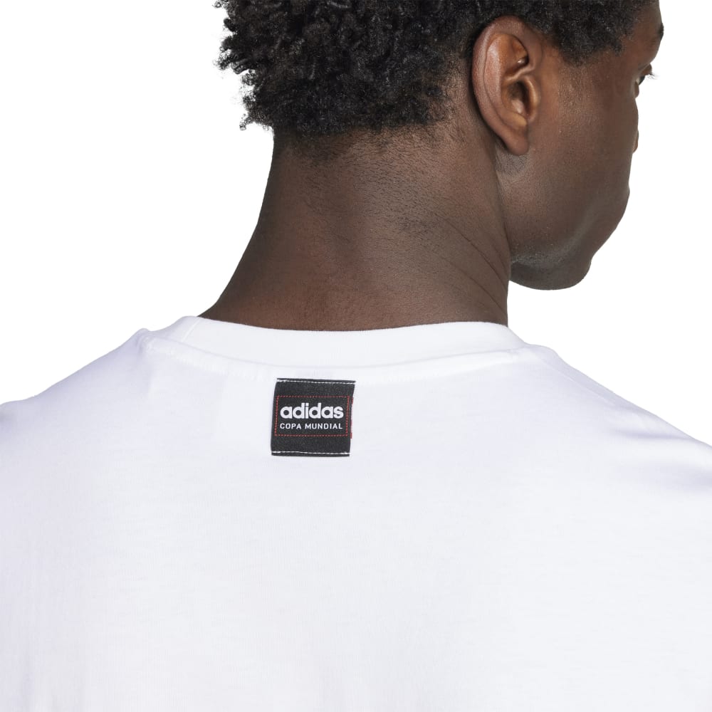 Adidas Copa Graphic T-Skjorte Hvit