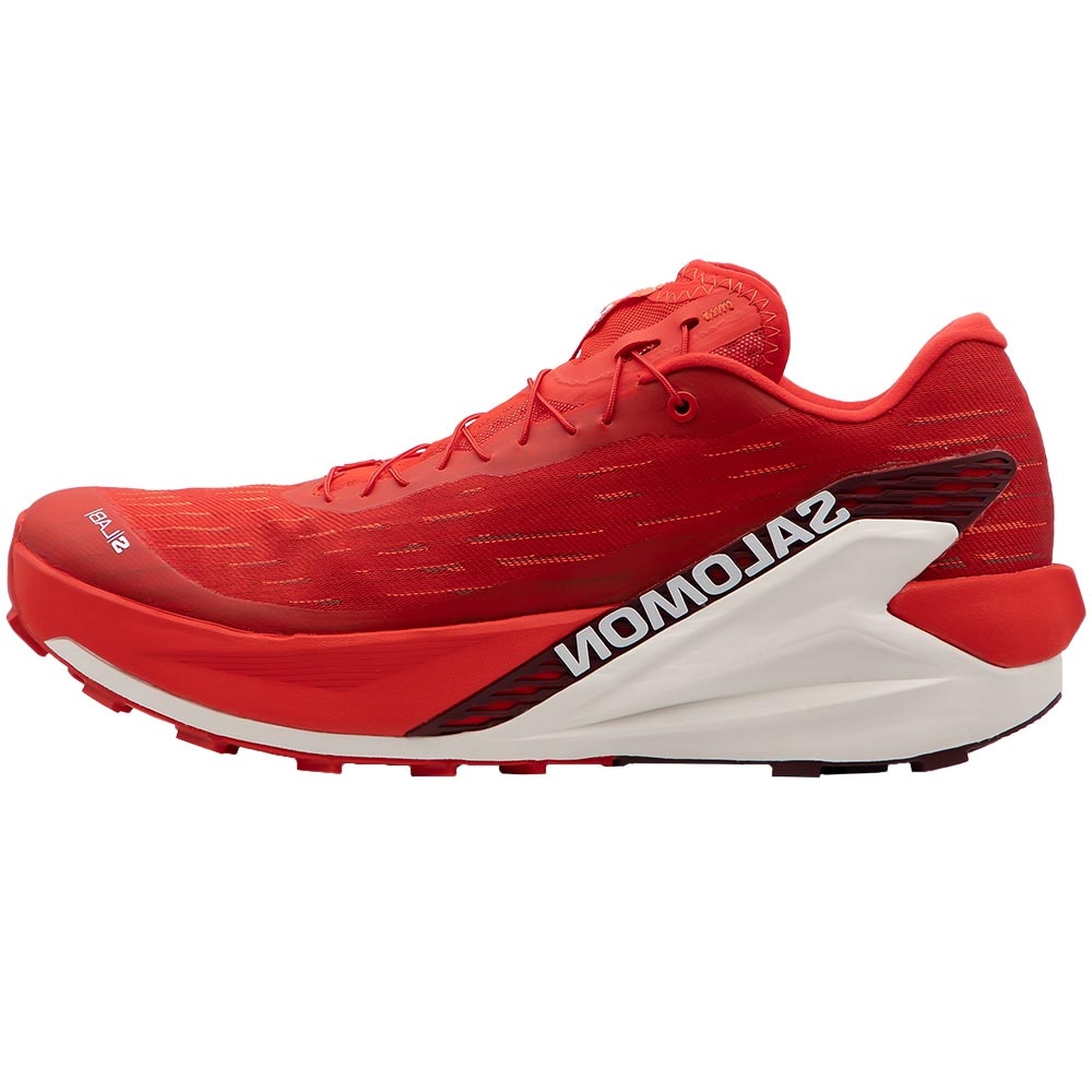 Salomon S/Lab Pulsar 4 Joggesko Rød/Hvit