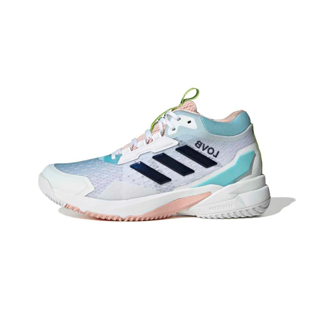 Adidas Crazyflight 6 Mid Hallsko Dame Hvit/Blå