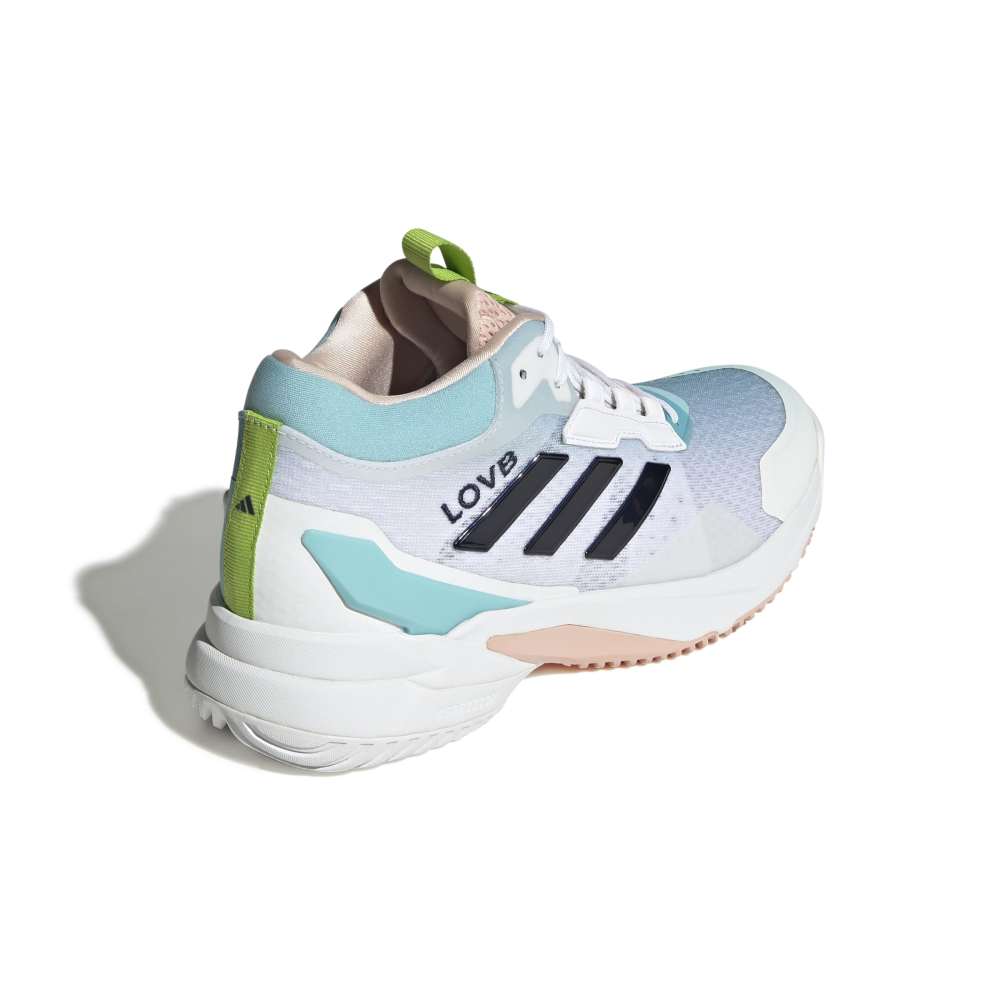 Adidas Crazyflight 6 Mid Hallsko Dame Hvit/Blå