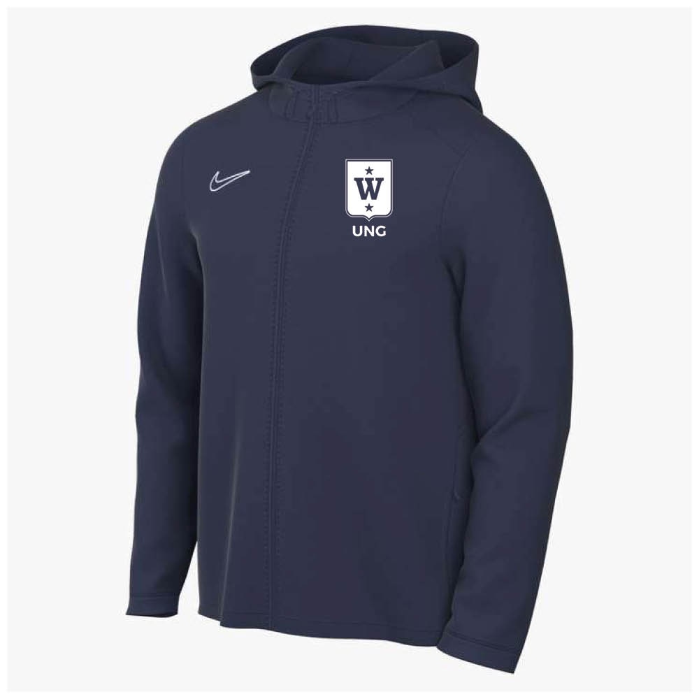 Nike WANG Ung Regnjakke Barn Marine/Hvit