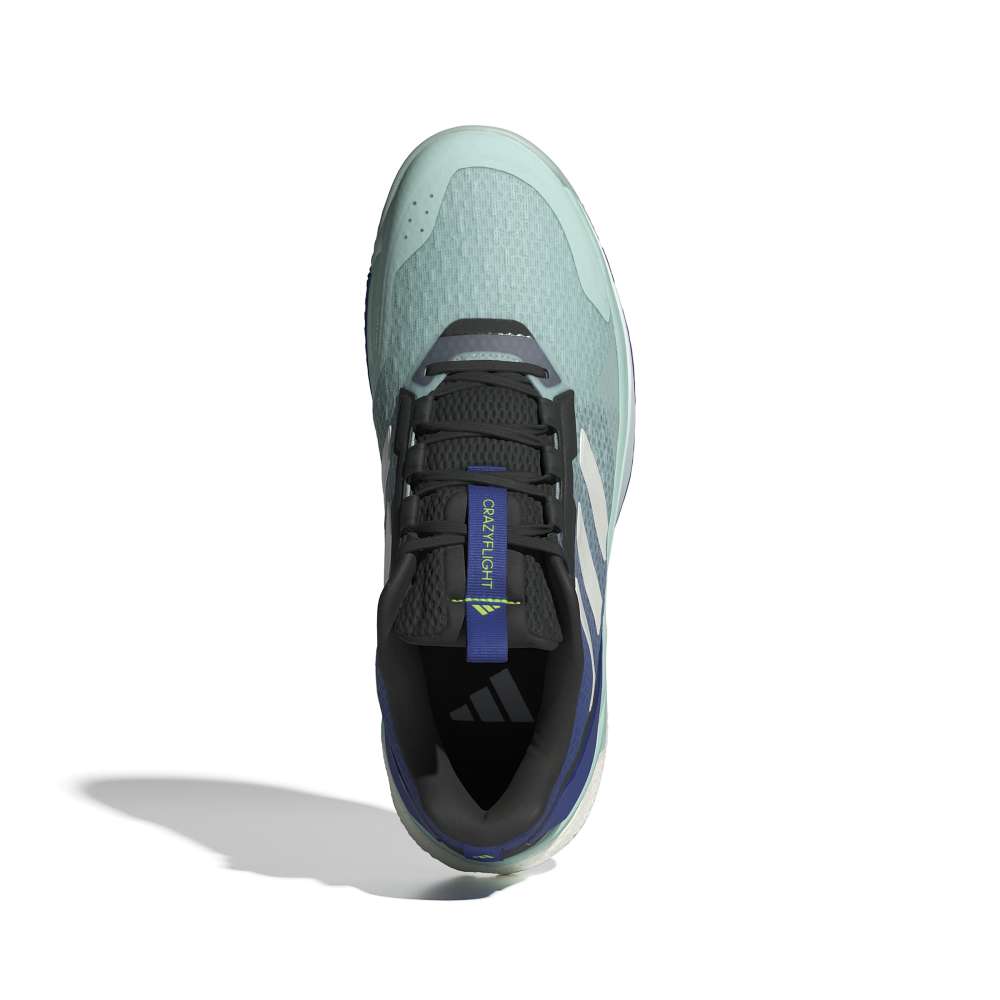 Adidas Crazyflight 5 Hallsko Hvit Turkis/Blå