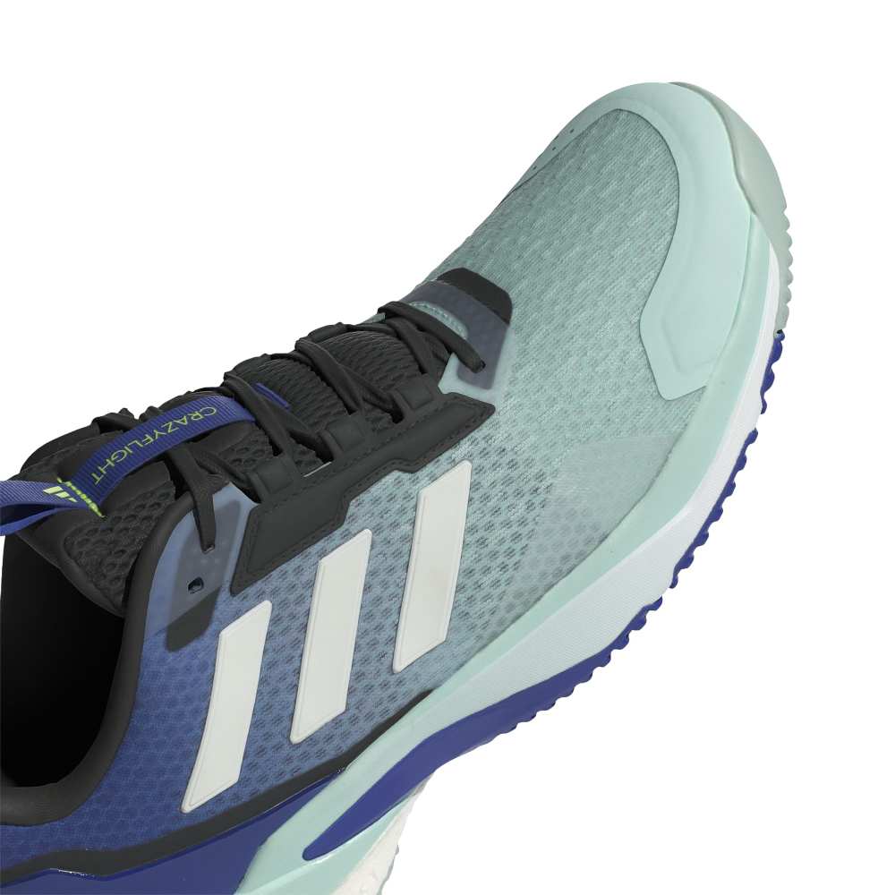 Adidas Crazyflight 5 Hallsko Hvit Turkis/Blå