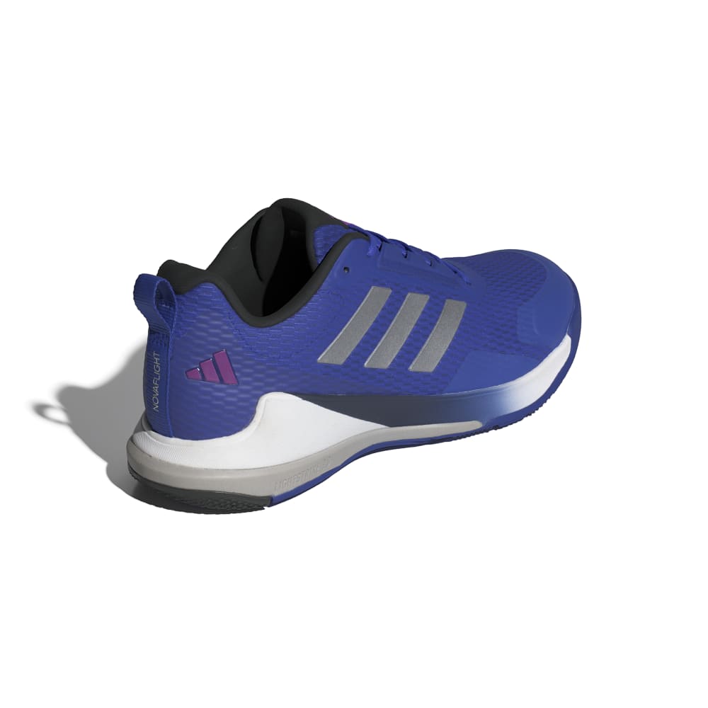 Adidas Novaflight 2 Hallsko Blå/Sølv