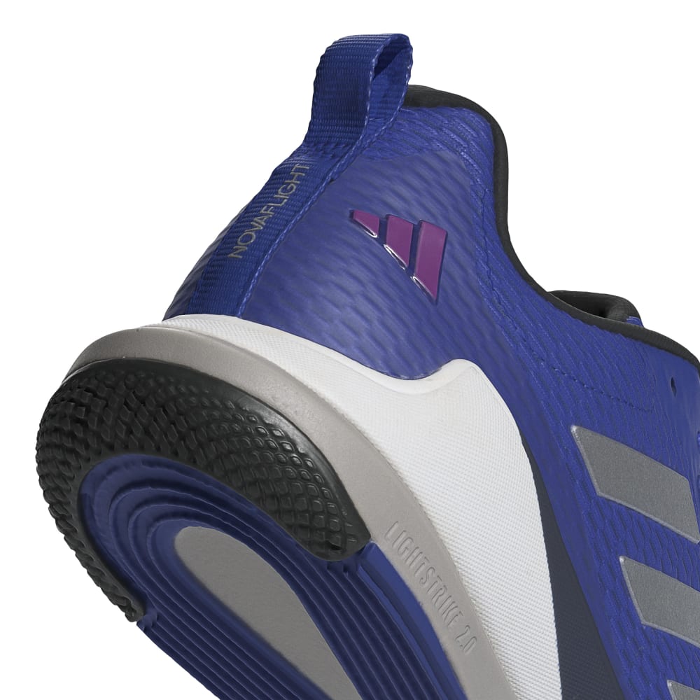 Adidas Novaflight 2 Hallsko Blå/Sølv