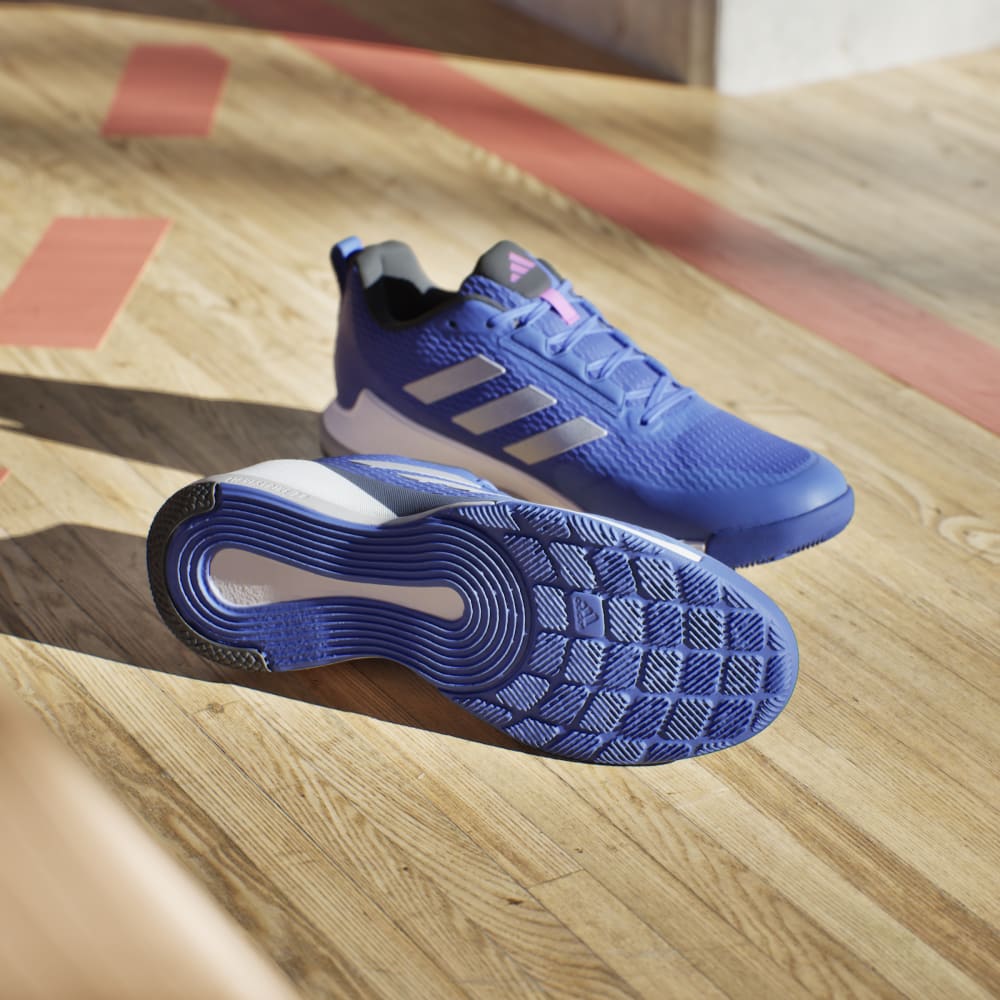 Adidas Novaflight 2 Hallsko Blå/Sølv