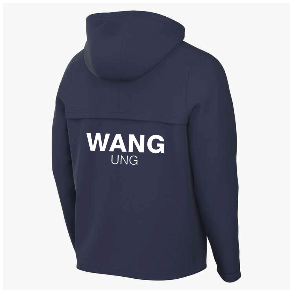 Nike WANG Ung Regnjakke Marine/Hvit