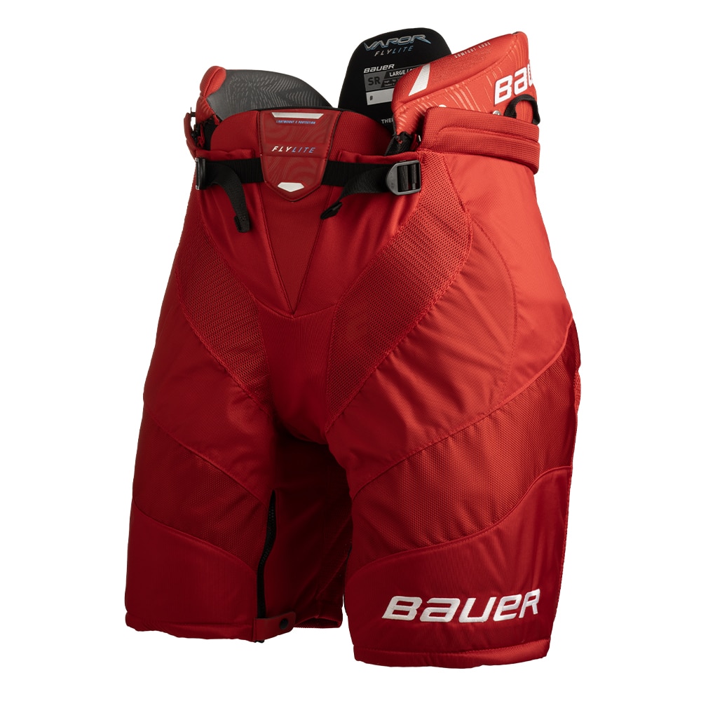 Bauer Vapor Flylite Int. Hockeybukse Rød