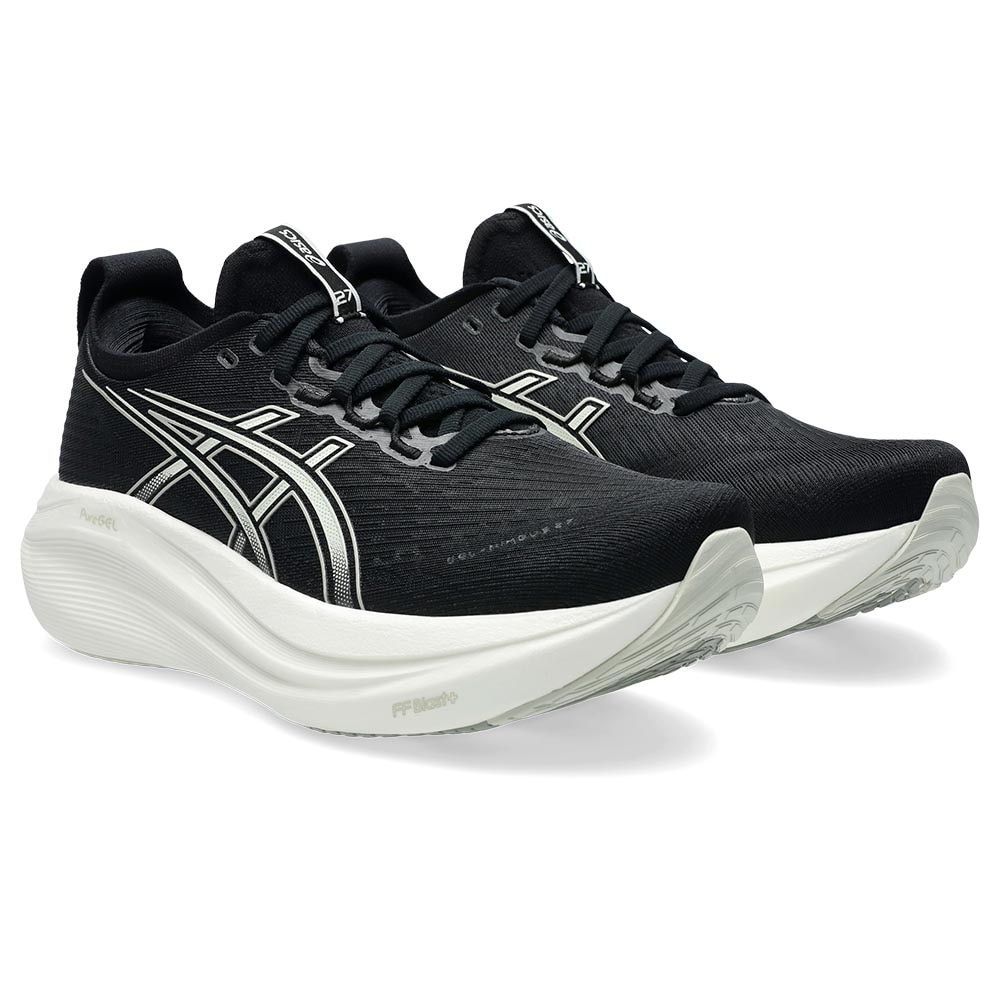 Asics Gel-Nimbus 27 Joggesko Dame Sort/Hvit
