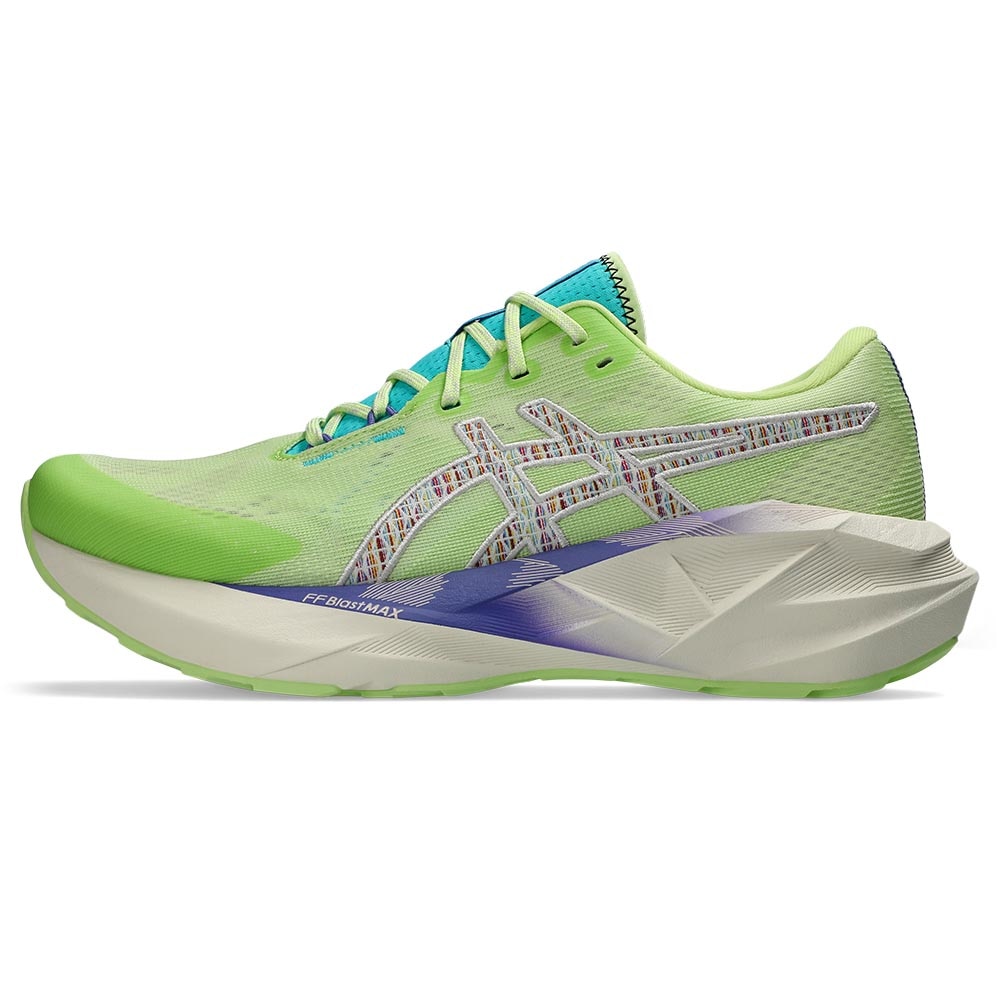 Asics Novablast 5 TR Joggesko Herre Grønn/Lilla/Turkis