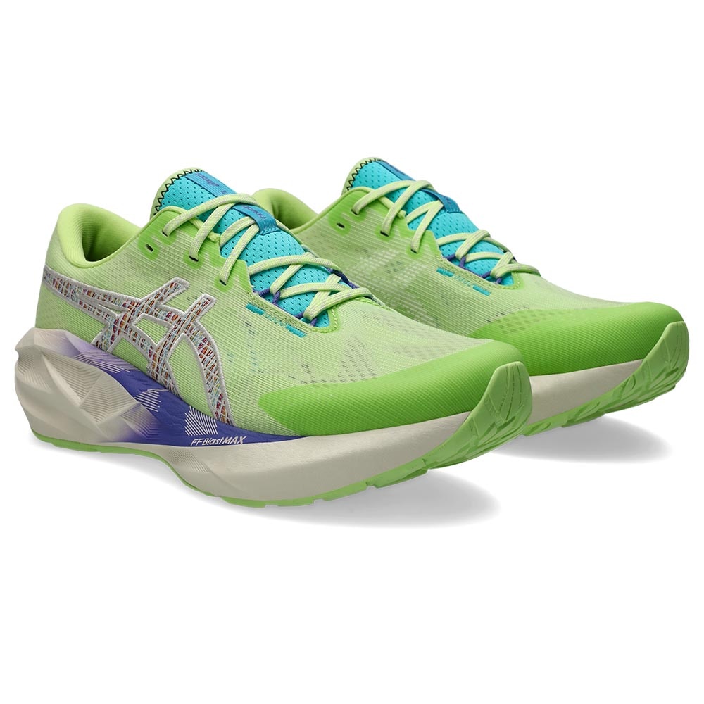 Asics Novablast 5 TR Joggesko Herre Grønn/Lilla/Turkis