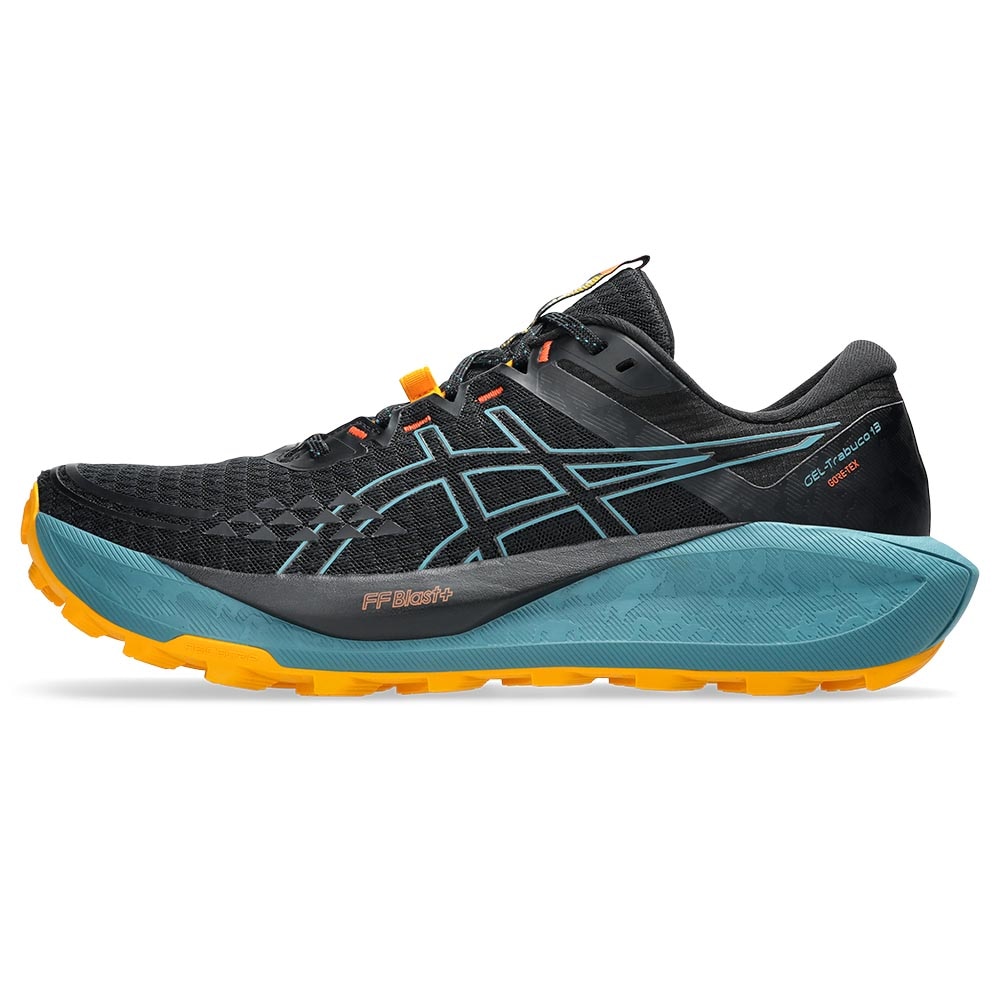 Asics Gel-Trabuco 13 Gore-Tex Joggesko Herre Sort/Blå/Oransje