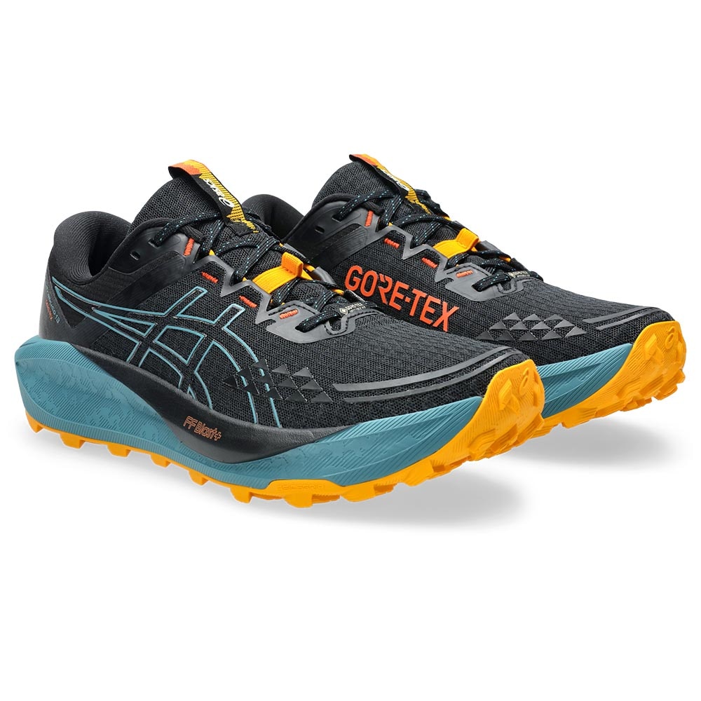 Asics Gel-Trabuco 13 Gore-Tex Joggesko Herre Sort/Blå/Oransje