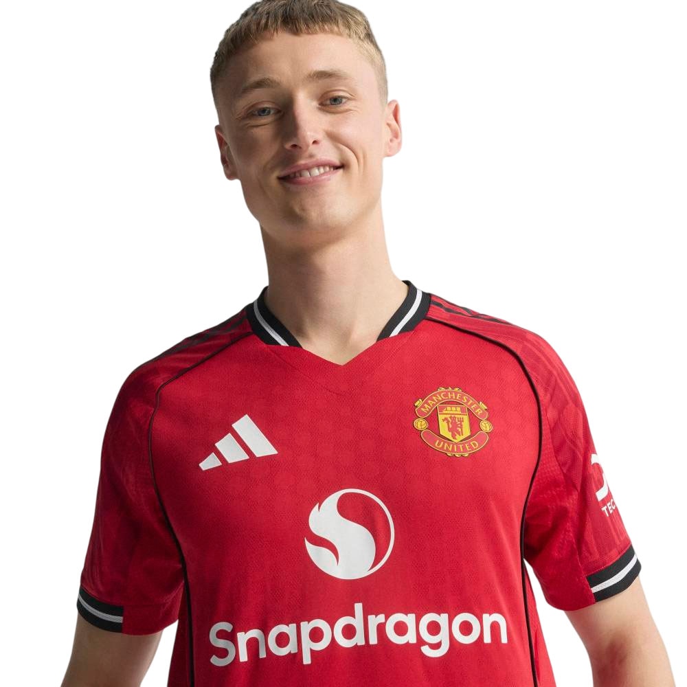 Adidas Manchester United Authentic Fotballdrakt 25/26 Hjemme