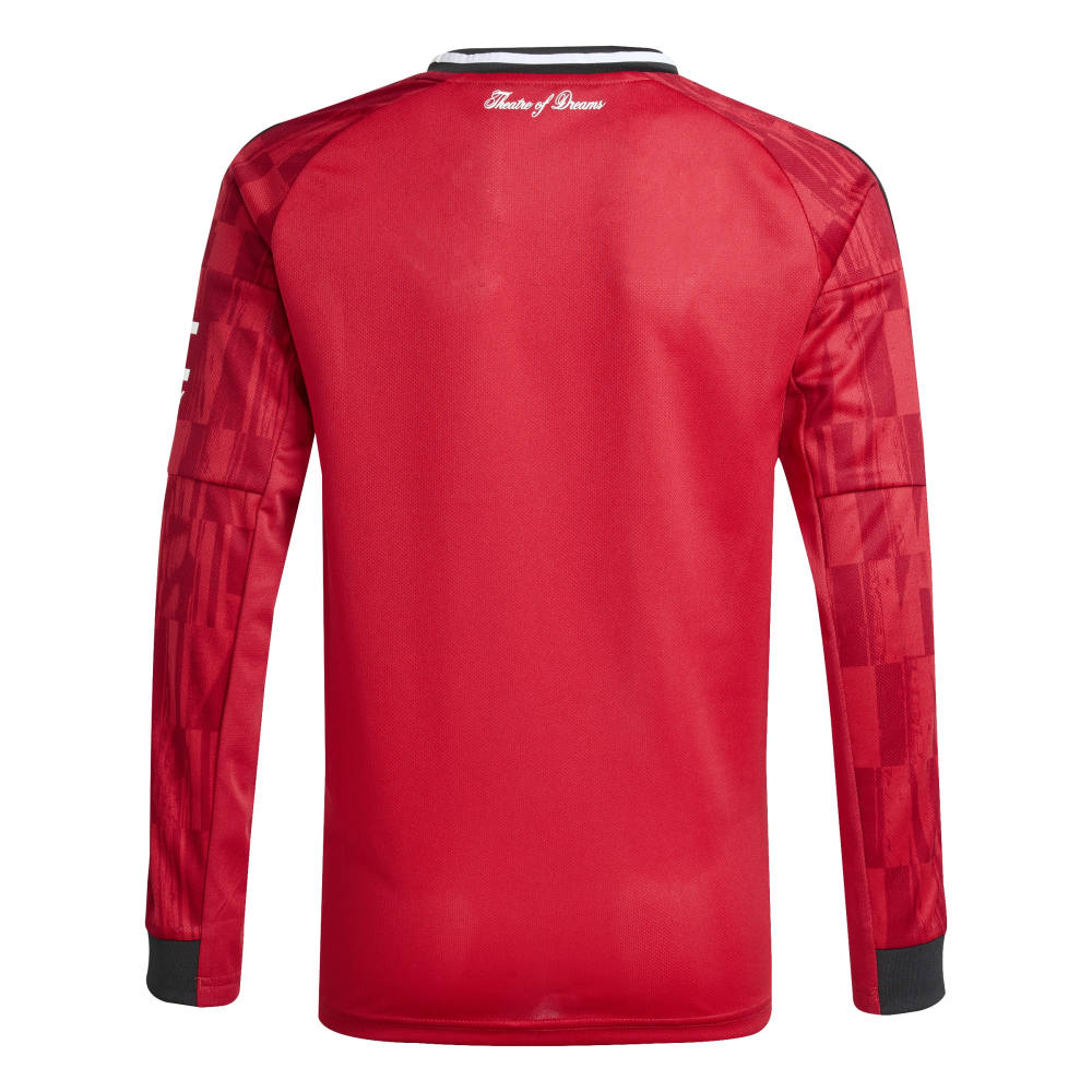 Adidas Manchester United Langermet Fotballdrakt 25/26 Barn Hjemme