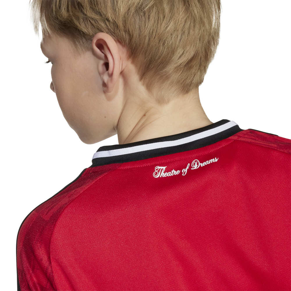 Adidas Manchester United Langermet Fotballdrakt 25/26 Barn Hjemme
