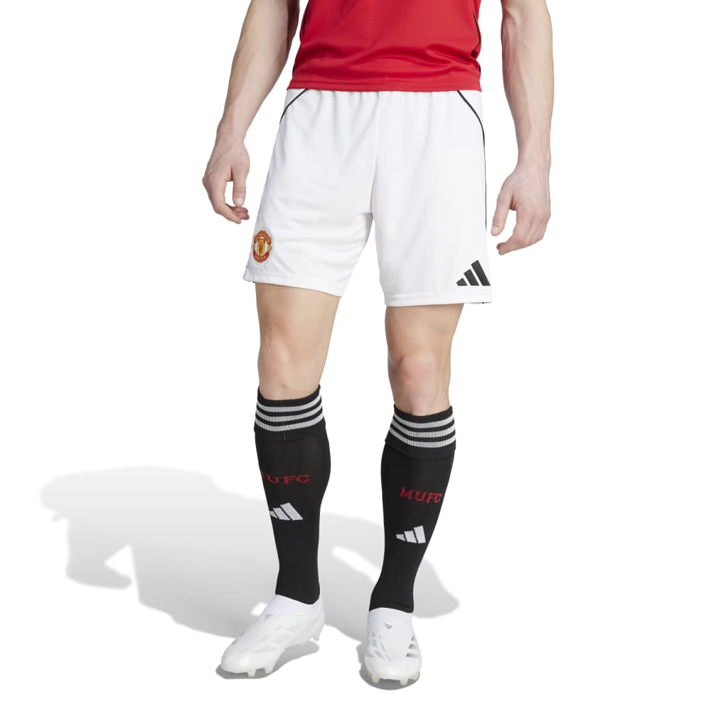 Adidas Manchester United Fotballshorts 25/26 Hjemme