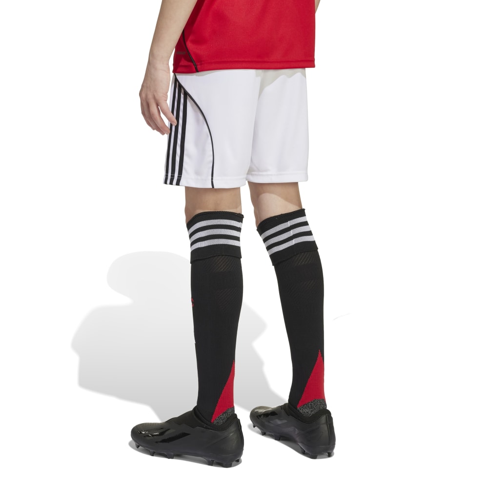 Adidas Manchester United Fotballshorts 25/26 Barn Hjemme