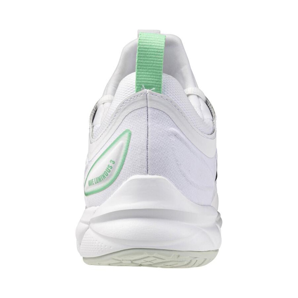 Mizuno Wave Luminous 3 Hallsko Hvit