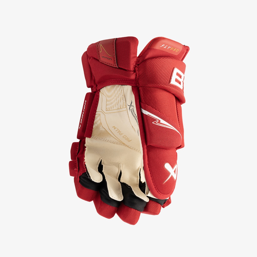 Bauer Vapor Flypro Int. Hockeyhanske Rød