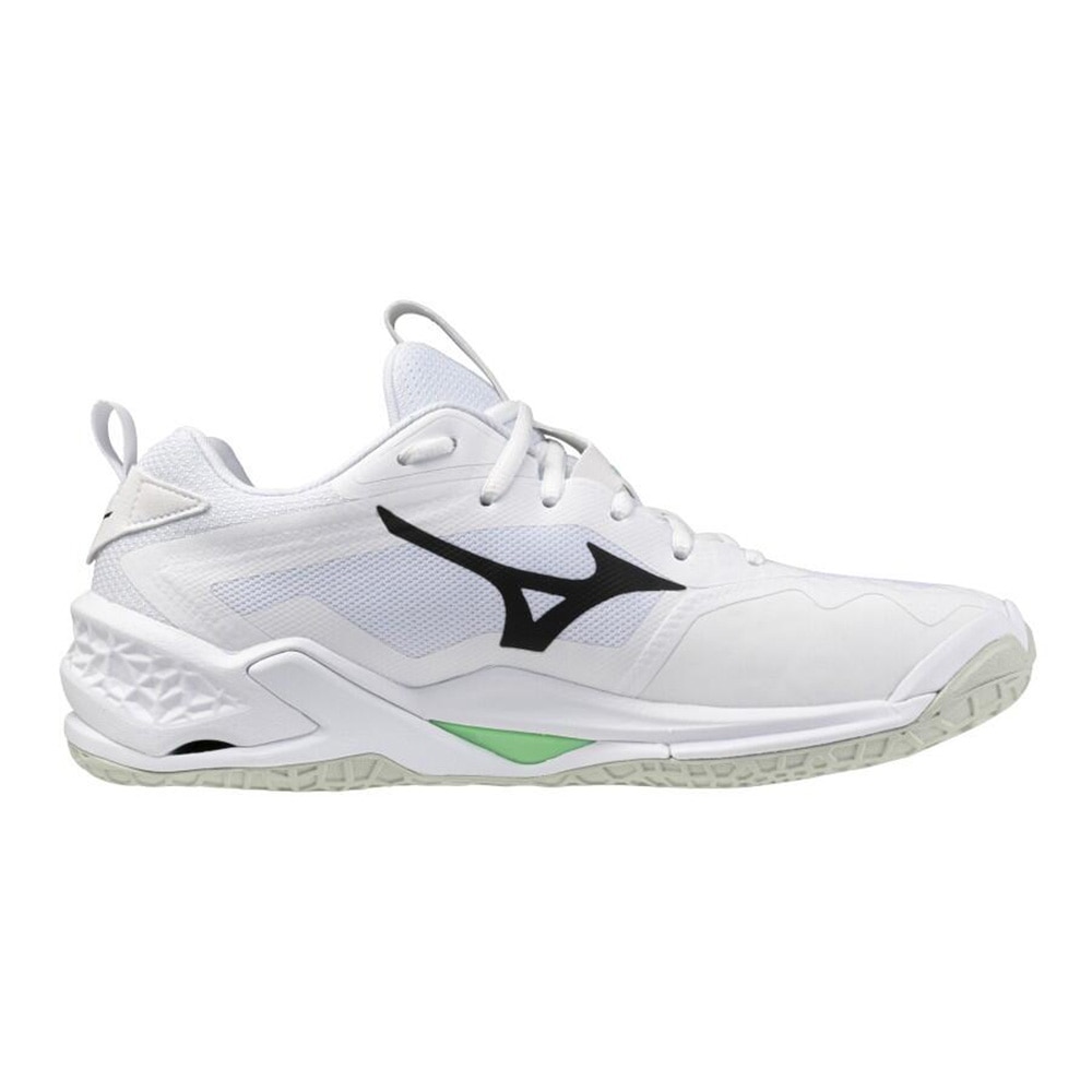 Mizuno Wave Stealth Neo 2 Hallsko Hvit/Grønn