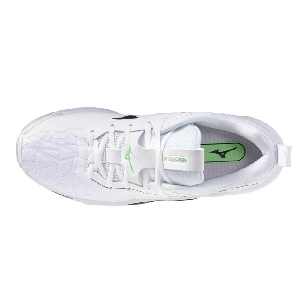 Mizuno Wave Stealth Neo 2 Hallsko Hvit/Grønn