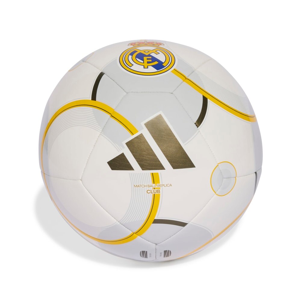 Adidas Real Madrid Fotball Club 25/26 Hvit/Gul