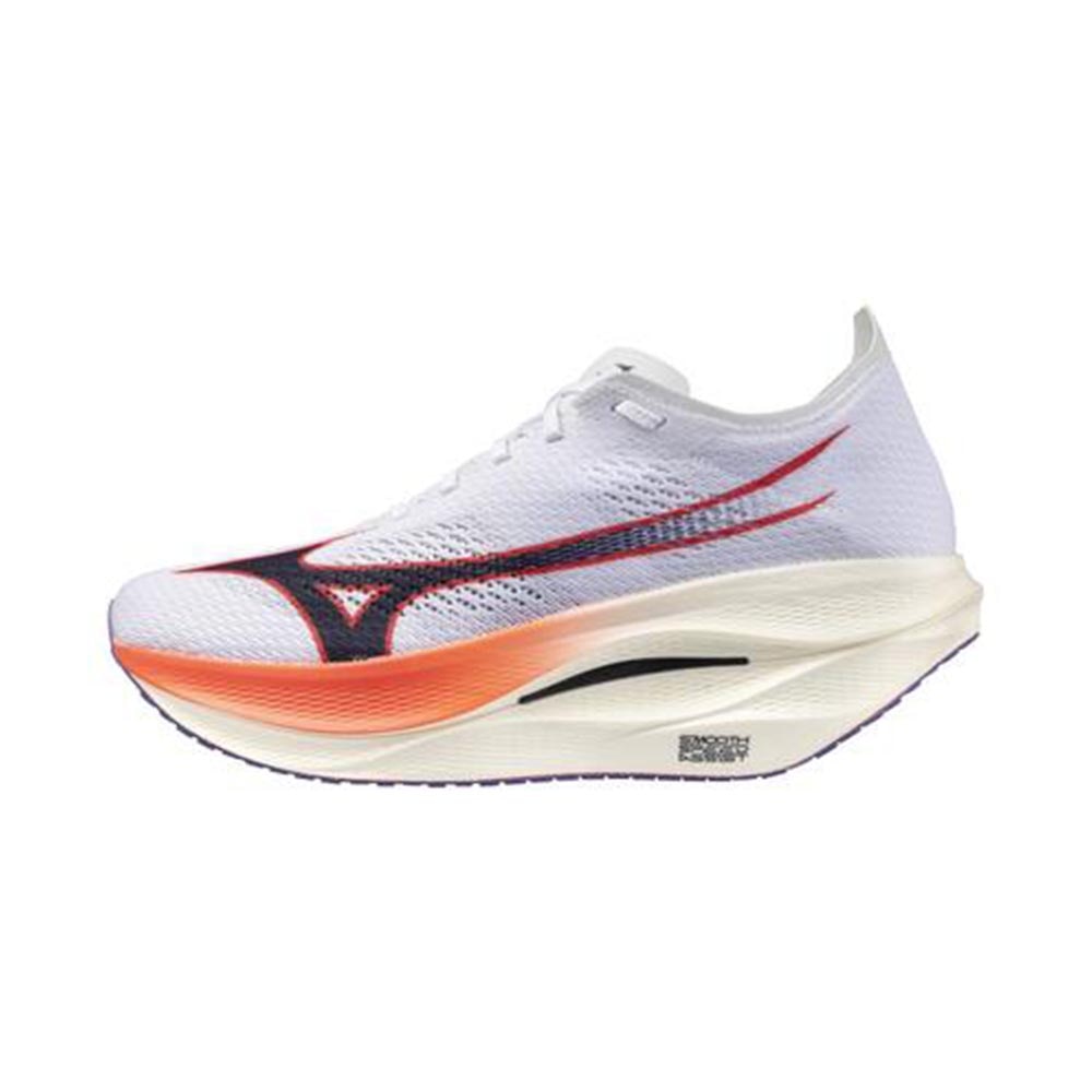 Mizuno Wave Rebellion Pro 3 Joggesko Hvit/Blå/Rød