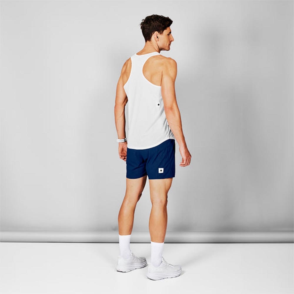 Saysky Logo Flow Singlet Herre Hvit/Sort