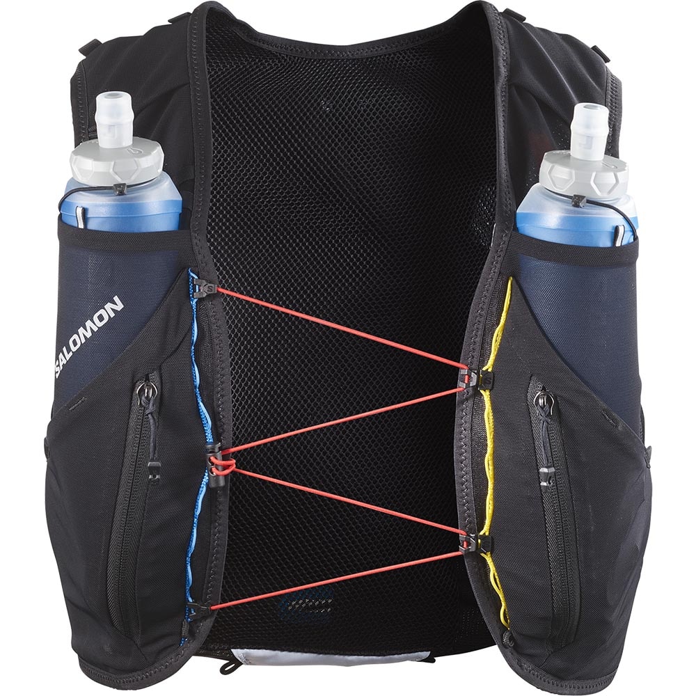 Salomon ADV Skin 12 Race Flag Løpevest Sort/Hvit