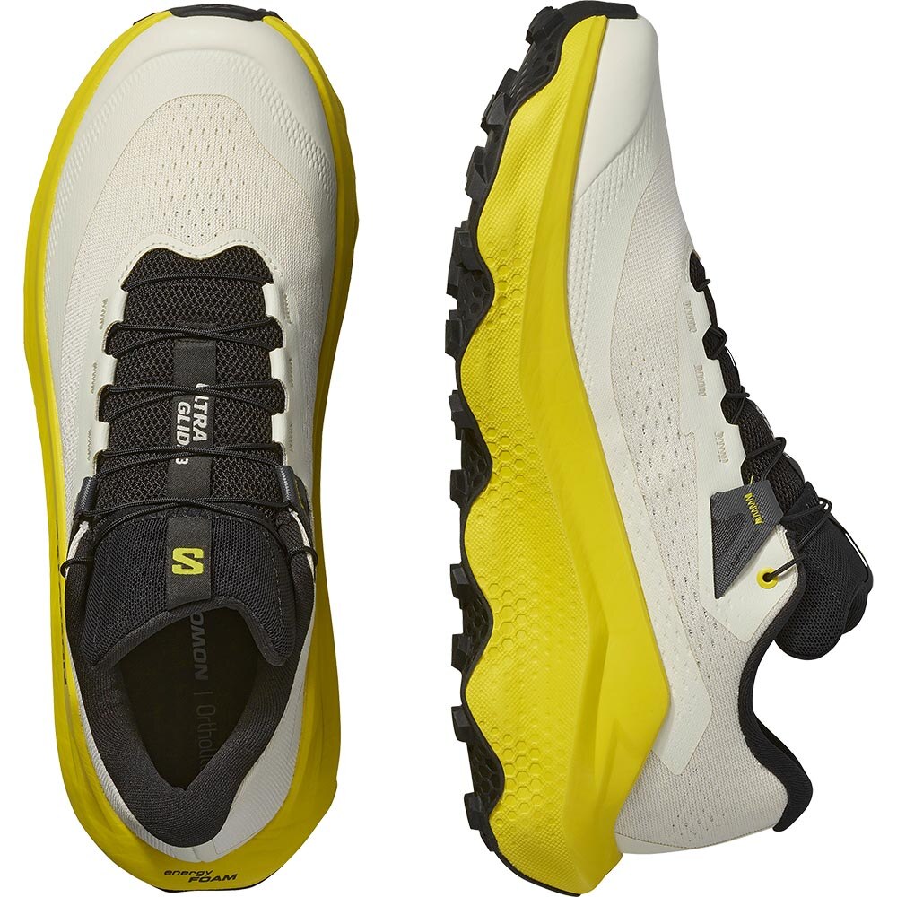 Salomon Ultra Glide 3 Joggesko Herre Beige/Gul