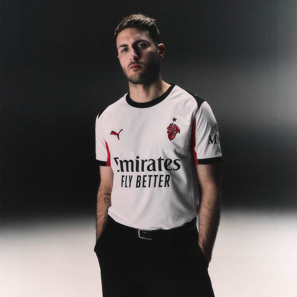 Puma AC Milan Fotballdrakt 25/26 Barn Borte