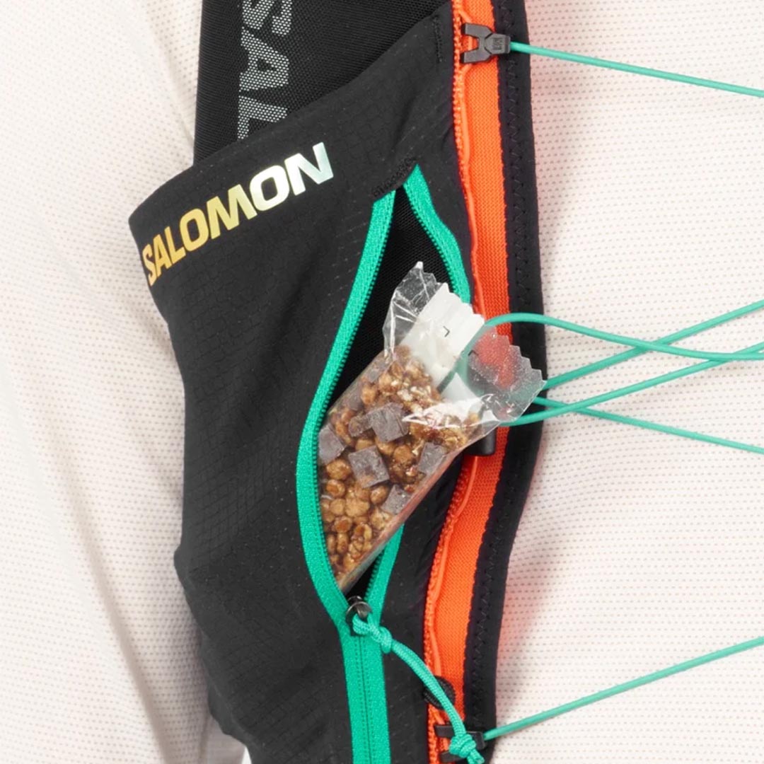 Salomon Sense Pro 6 Limited Courtney Edition Løpevest Sort/Turkis/Oransje