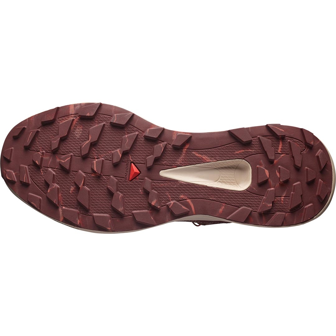 Salomon S/Lab Ultra V2 Joggesko Burgunder/Beige