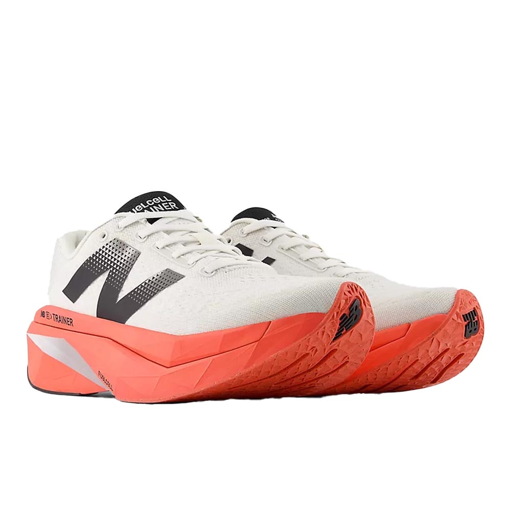 New Balance FuelCell SuperComp Trainer V3 Joggesko Herre Hvit/Sort/Rød