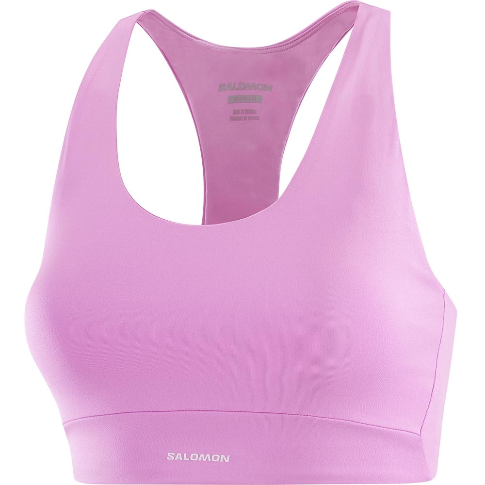 Salomon ShakeOut Core Sports-BH Rosa