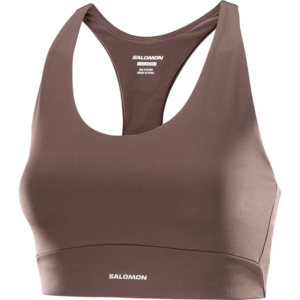 Salomon ShakeOut Core Sports-BH Brun