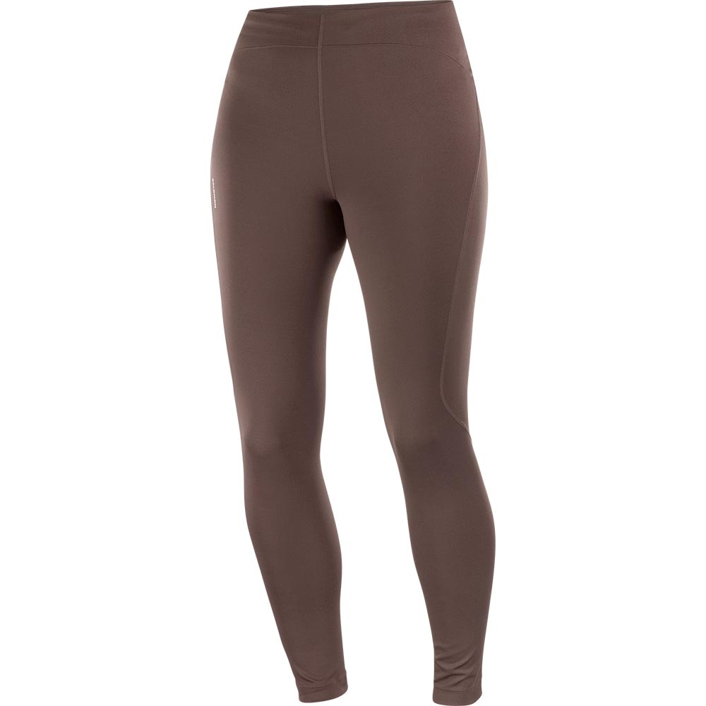 Salomon ShakeOut Core 28" Løpetights Dame Brun