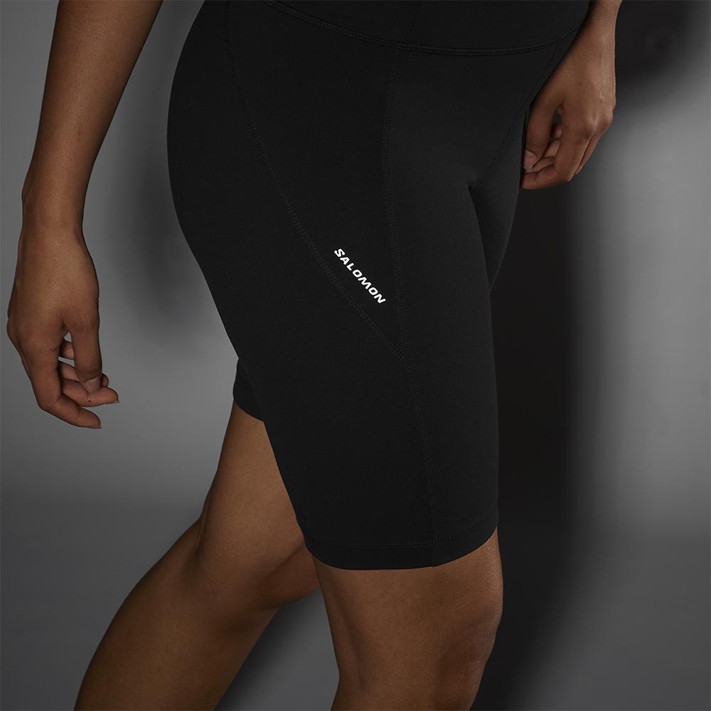 Salomon ShakeOut Bliss 8" Tights Dame Sort