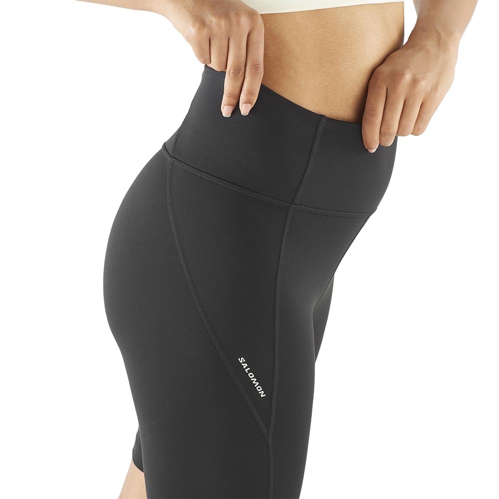 Salomon ShakeOut Bliss 8" Tights Dame Sort