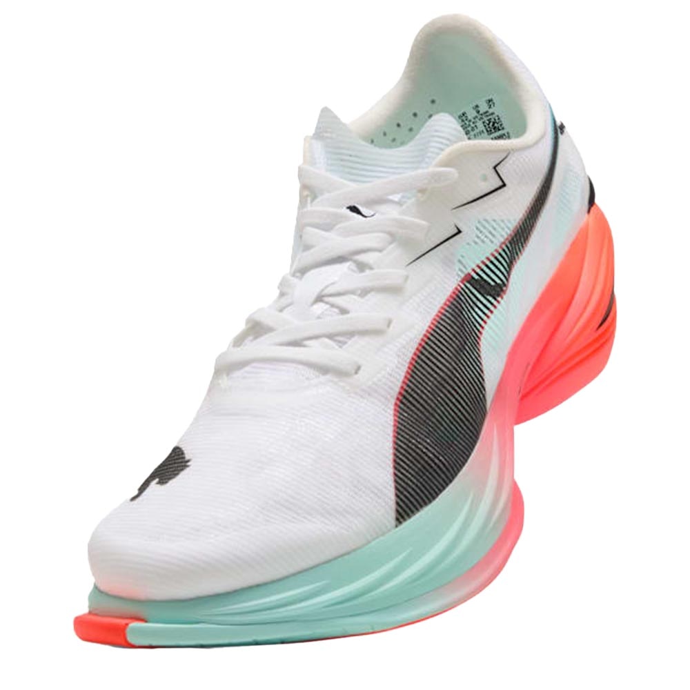 Puma Fast-R Nitro Elite 3 Joggesko Herre Hvit/Turkis/Rosa