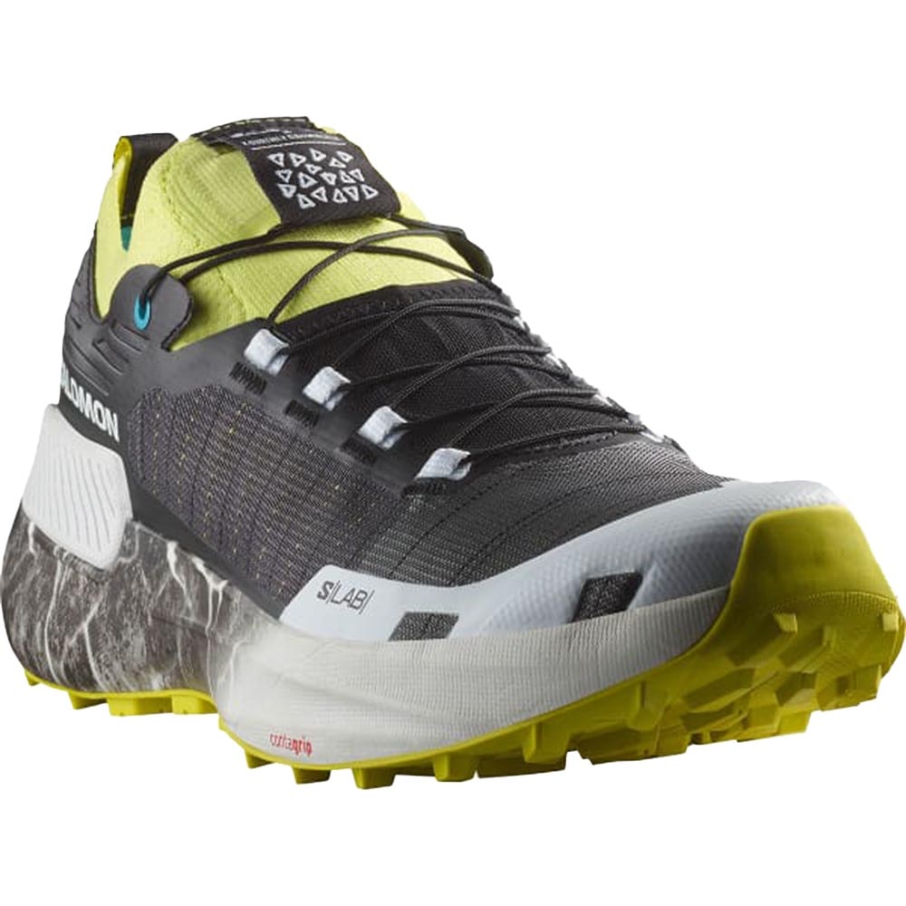 Salomon S/LAB Genesis Limited Courtney Edition V2 Joggesko Dame Sort/Gul/Grå