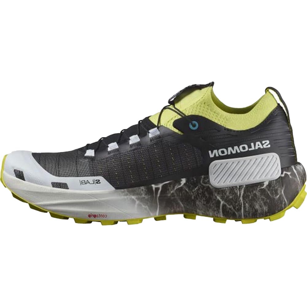 Salomon S/LAB Genesis Limited Courtney Edition V2 Joggesko Dame Sort/Gul/Grå