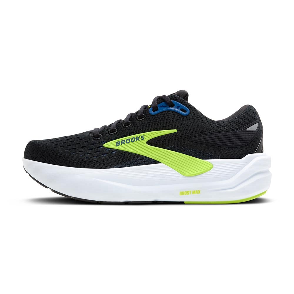 Brooks Ghost Max 3 Joggesko Herre Sort/Grønn/Hvit