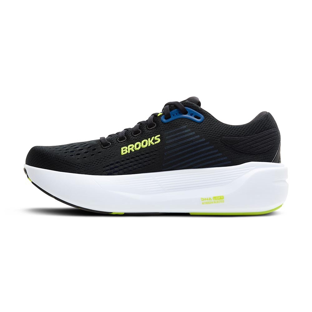 Brooks Ghost Max 3 Joggesko Herre Sort/Grønn/Hvit