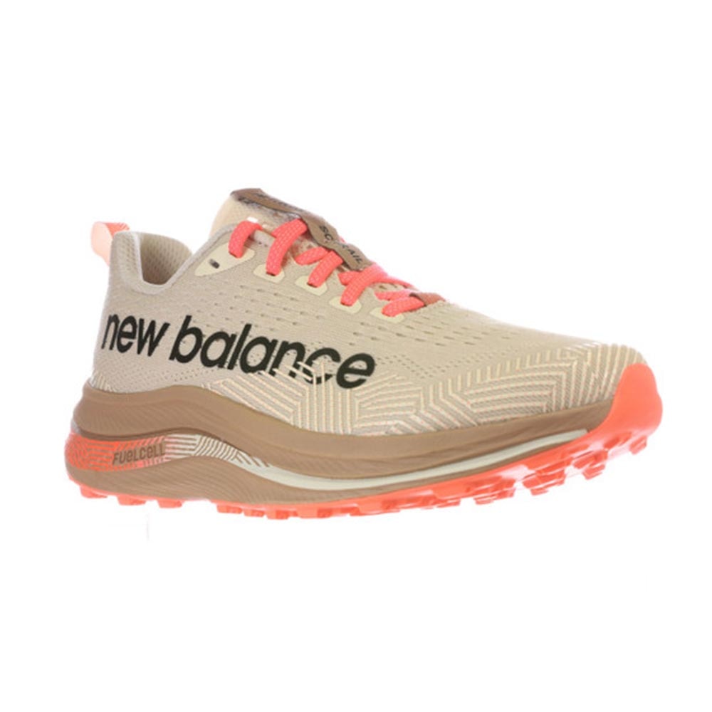 New Balance Fuel Cell Super Comp Trail Joggesko Dame Beige/Rosa